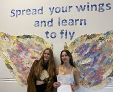 Gaynes School Olivia Clifton and Gaby Ceborati